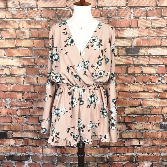 Honey Belle Pants - Honey Belle Floral Romper Sz Small